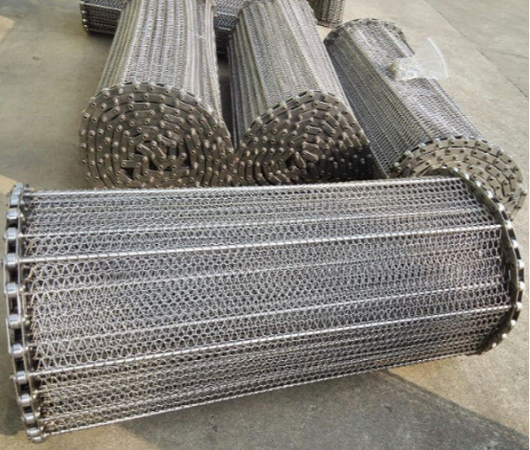 Stainless Steel Rod Reinforced Weave Belt, For Wrapping Machine, Thickness: 13mm