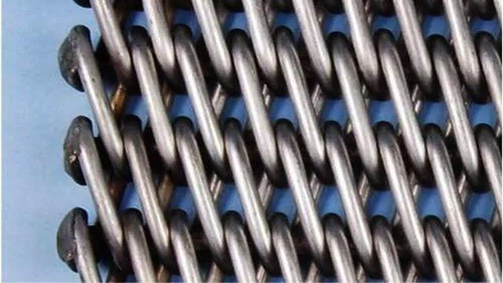Ss304 & MS & Ss316l Duplex Weave Conveyor Belts