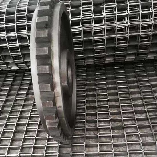 Honycomb Stainless Steel Honeycomb Flat Wire Conveyor Belts