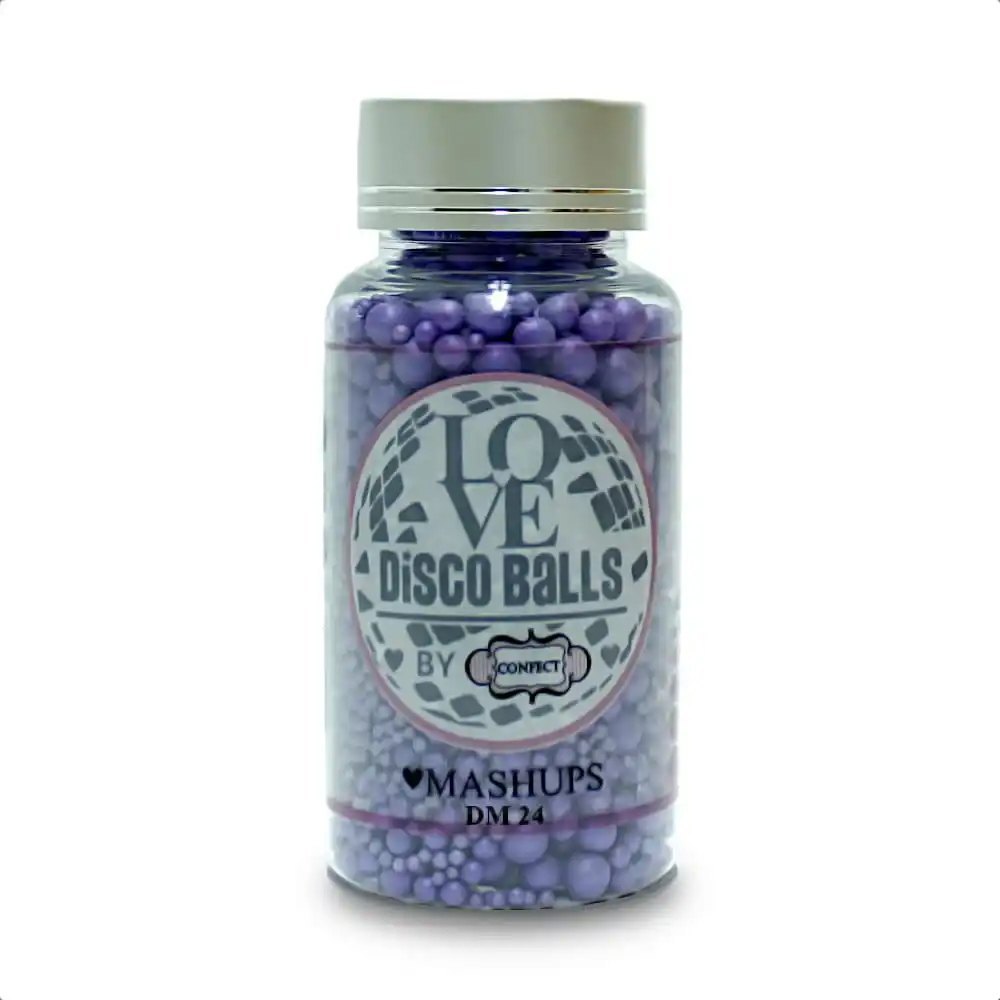 G. Patisserie Blue 120 Gms Confect Disco Ball Mashup DM 24, Packaging Type: Bottle