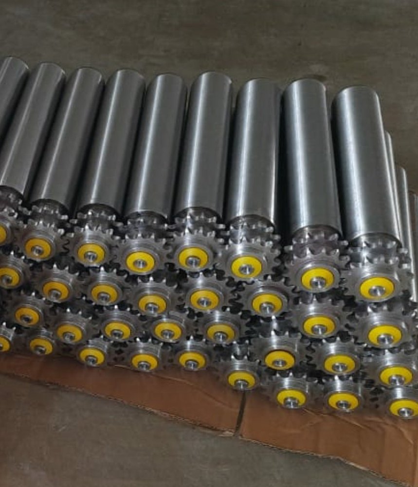 Steel Powered Roller, Roller Diameter: 50, 75