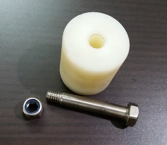 Nylon Return Roller With SS Stud