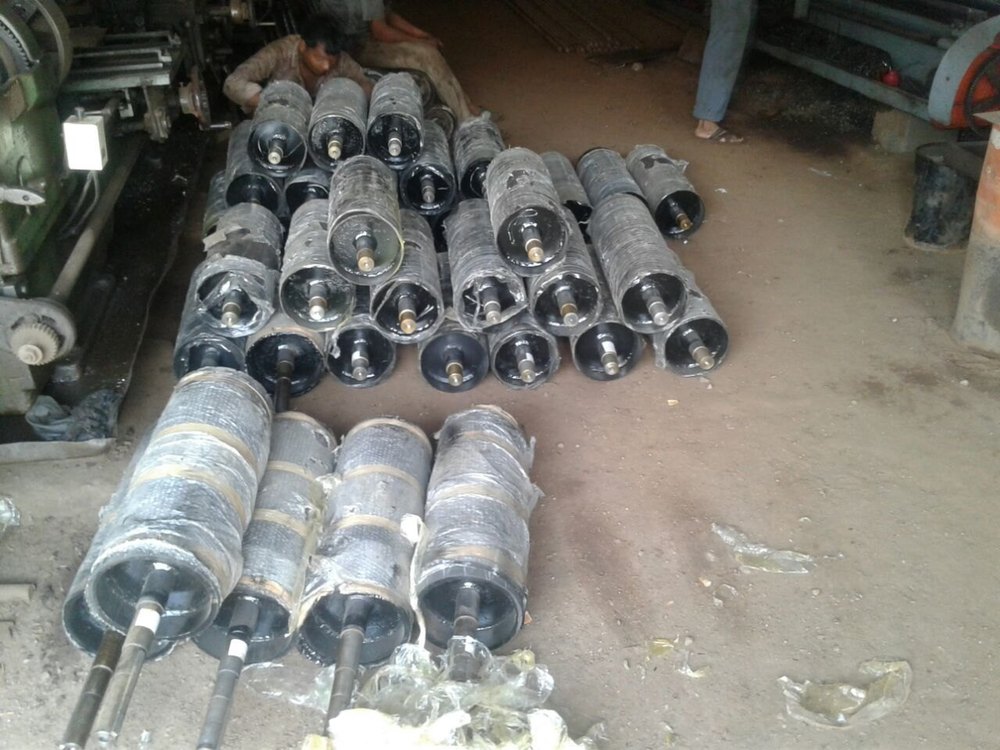 Neon Engineers Mild Steel Conveyor Pulley Rollers, MS, Roller Length: 5 Inch