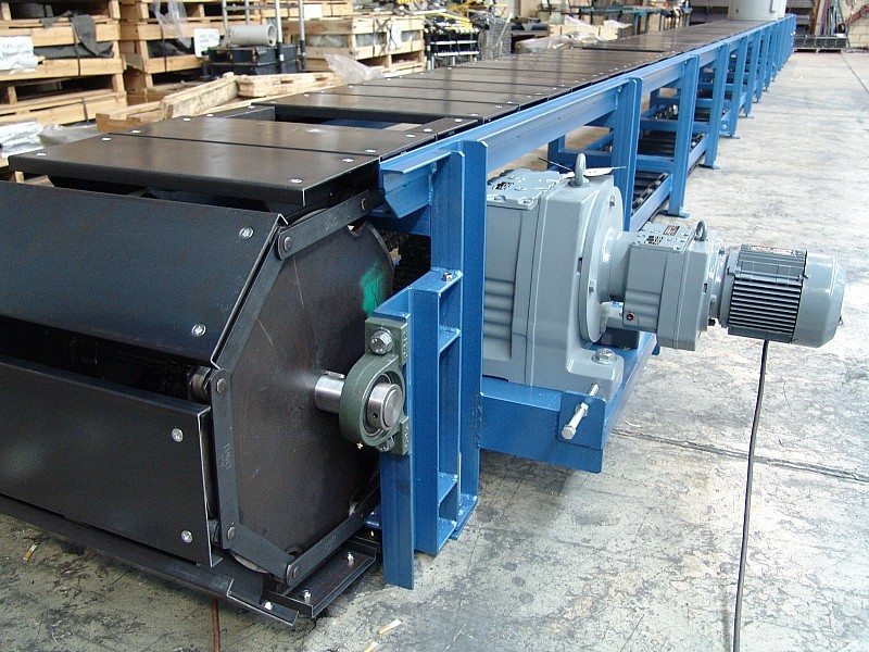 Stainless Steel Slat Chain Conveyors
