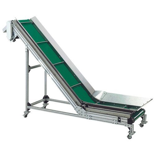 Mild Steel Slat type MS Slap Conveyor, For Machine tool, Capacity: 45 kg/Feet