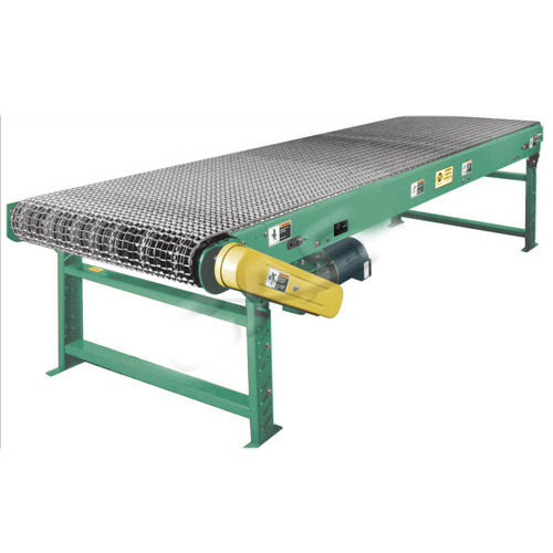 Flexible Conveyors Mild Steel Wire Mesh Conveyor System, Material Handling Capacity: 80 kg per feet