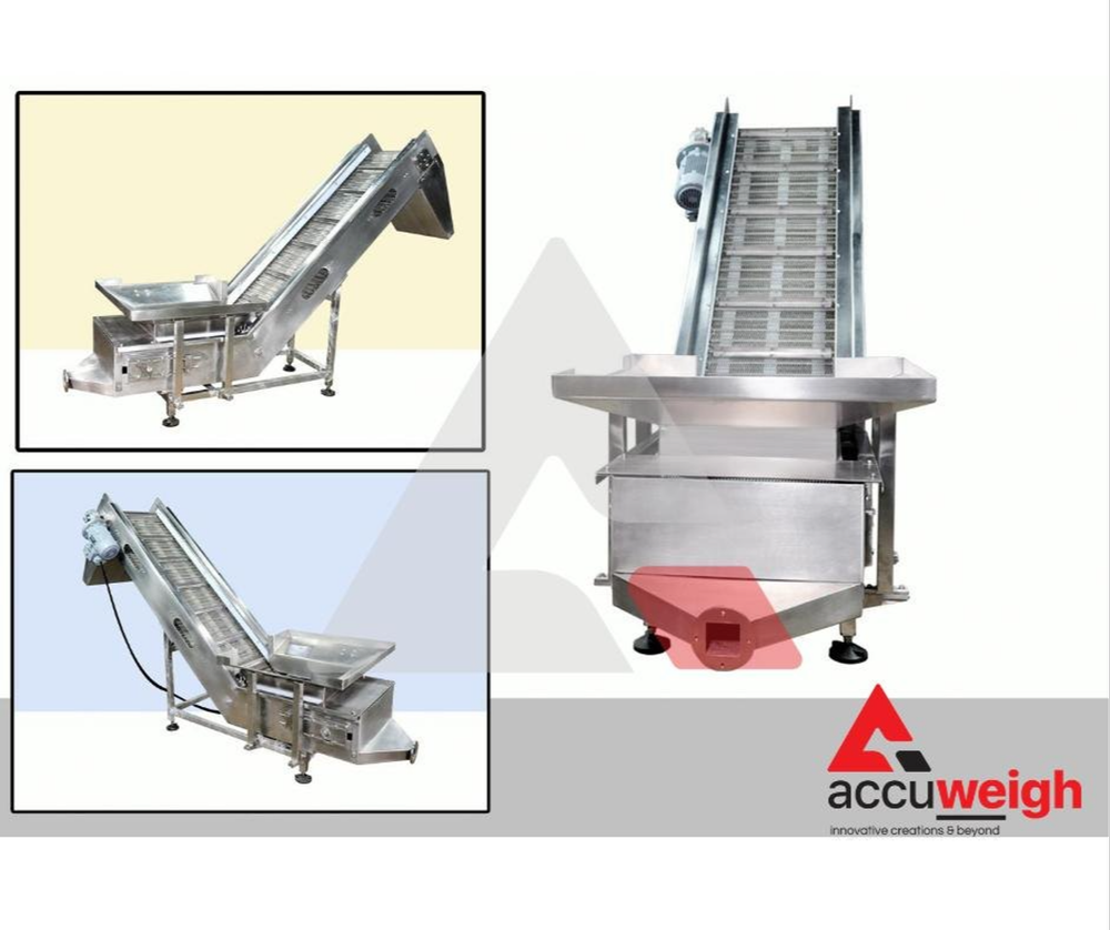 Stainless Steel Wire Mesh Conveyor, Capacity: 60 Kg Per Feet