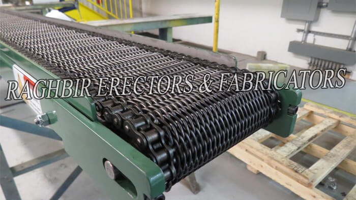 Mild Steel Wire Mesh Chain Conveyor, Capacity: 50-200 Kg Per Feet