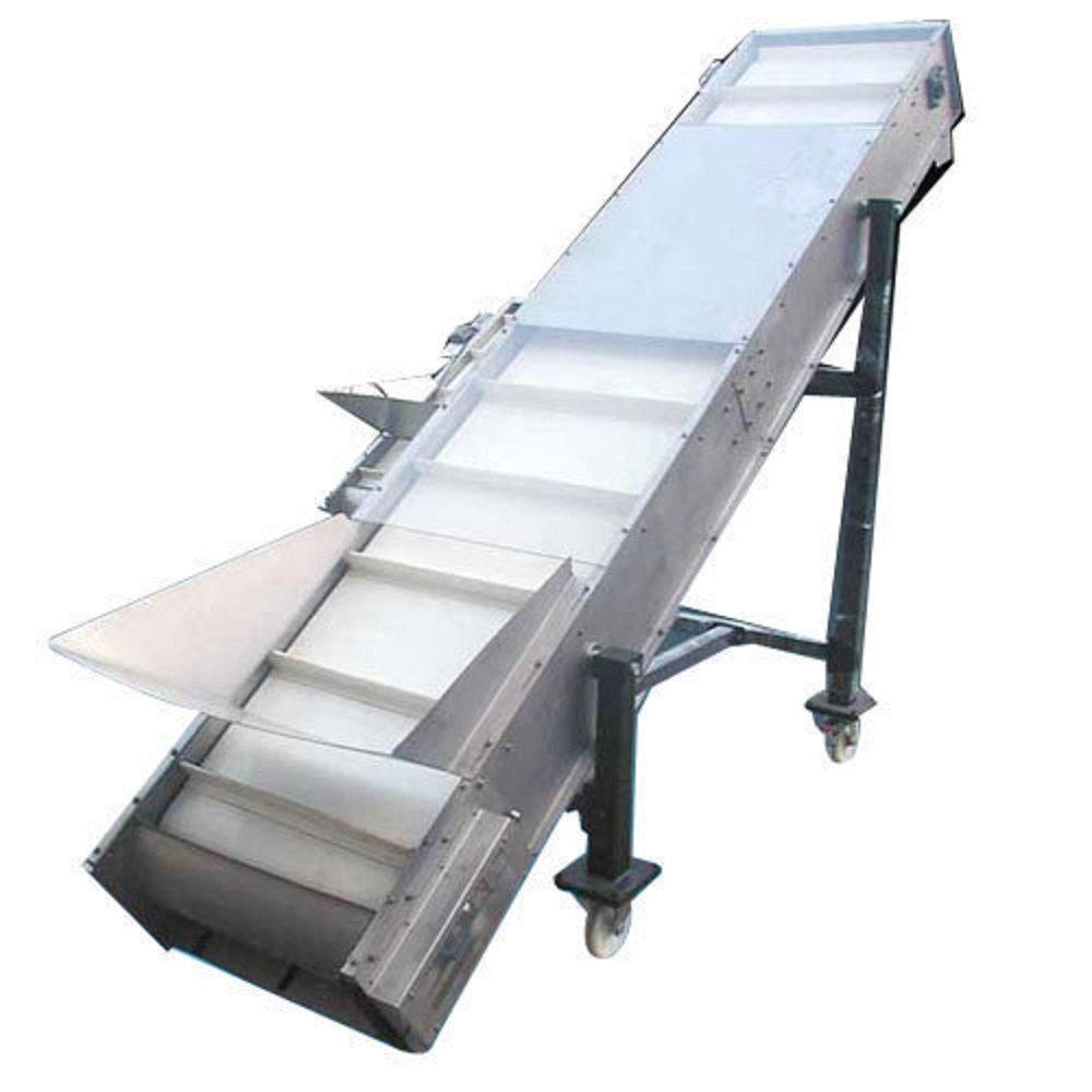 Metal Radheiot Side Wall Cleated Belt Conveyor