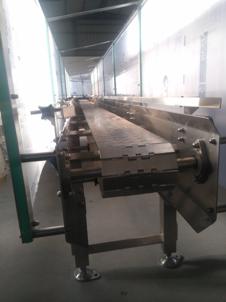 MATRIX Slatchain Can Conveyor, Material Handling Capacity: 1-50 kg per feet