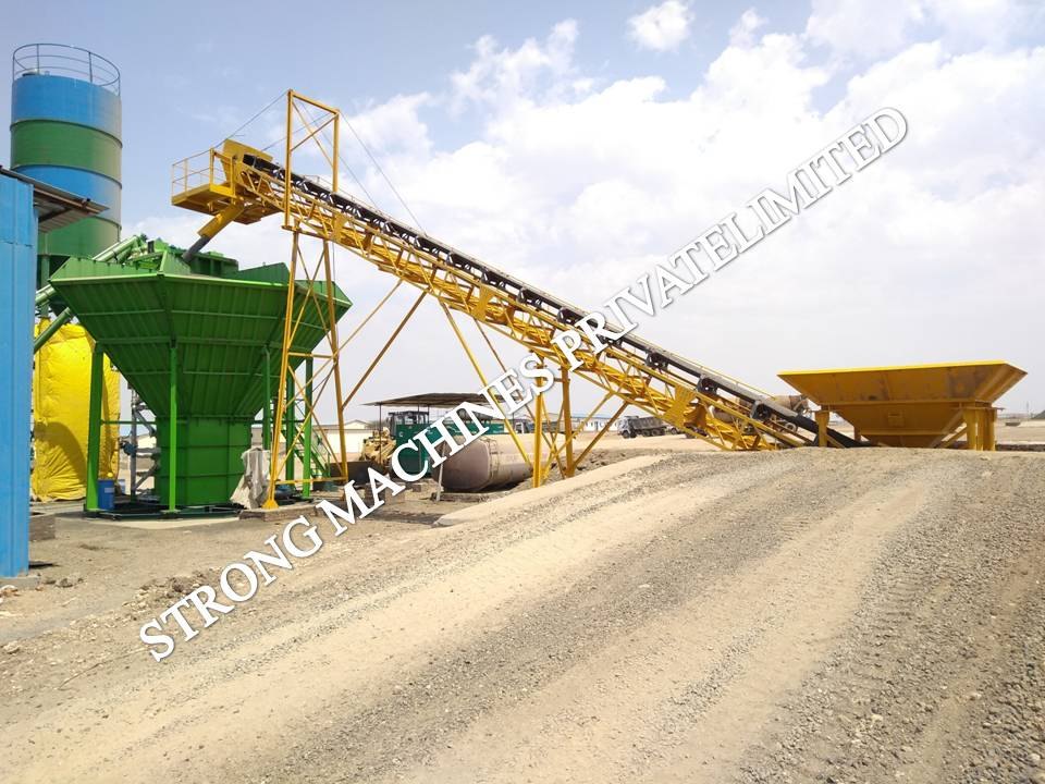 Arm Belt Aggregate Feeding Belt Conveyors, Material Handling Capacity: 20 m3 to 120 m3