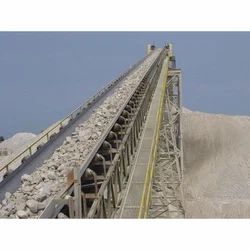 Aggregate Belt Conveyors for Industrial, Voltage: 380 V