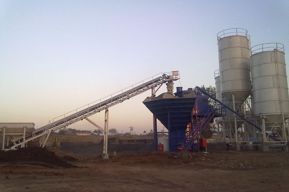 Aggregate Feeding Belt Conveyor