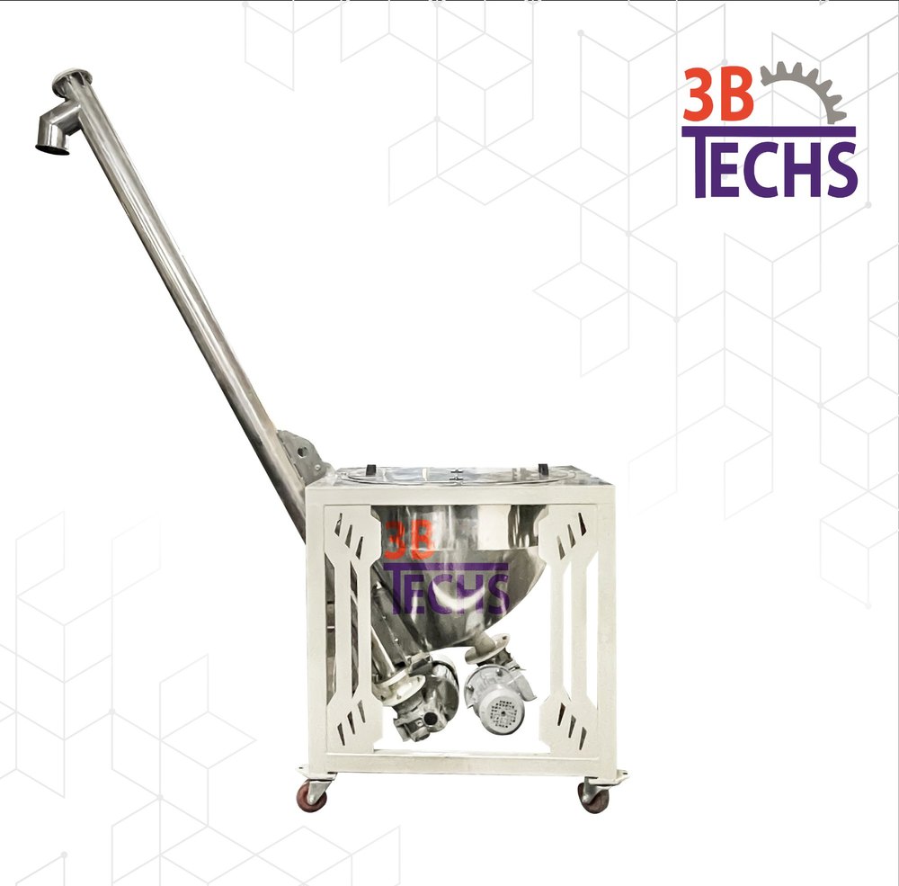 2.5 HP Stainless Steel Screw Feeder