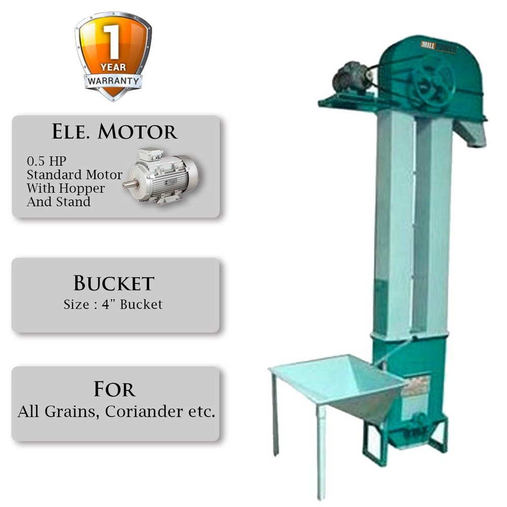 REINDEER Mild Steel EC10 Elevator Conveyor, Capacity: Depends On Model
