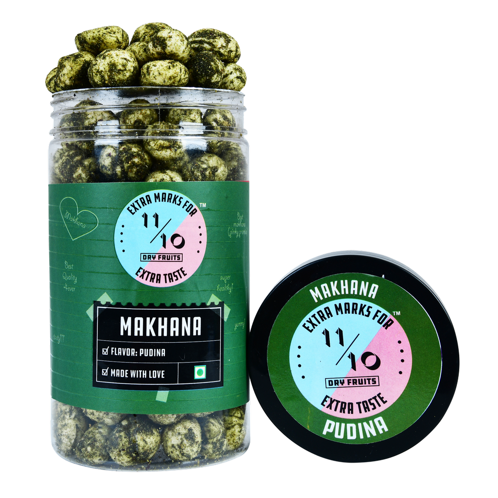 Roasted Flavoured Pudina Makhana, Packaging Size: 75 g