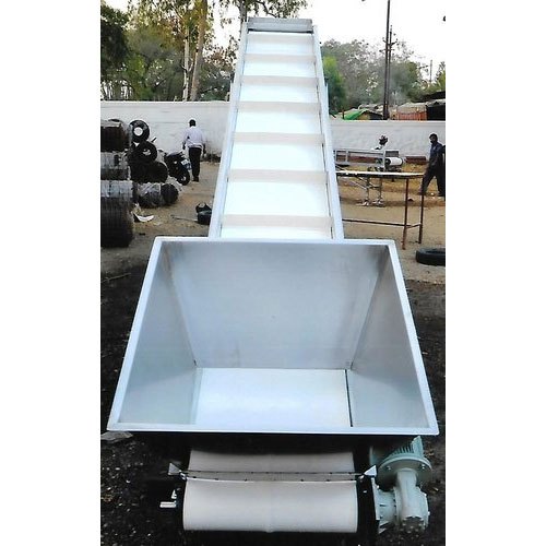 Mild Steel Belt Elevator, Capacity: 500 Kg