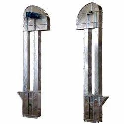 Belt Conveyor Bucket Elevator, Capacity: 1-100 Ton, 440