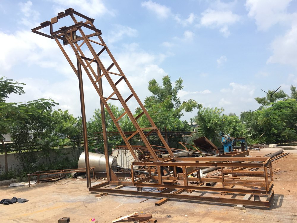 Mild Steel High Angle Conveyor