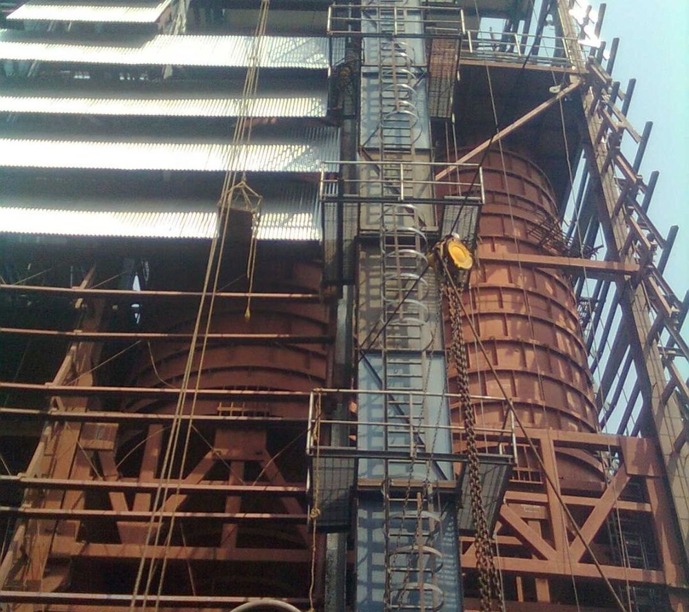 Mild Steel High Angle Conveyor