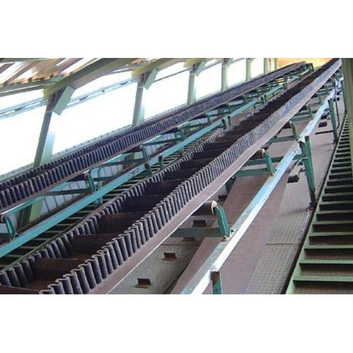 High Angle Belt Conveyor