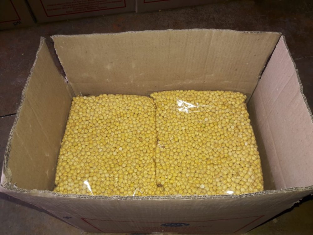 Roasted Chickpeas(Gram) Without Skin, Packaging Size: Bag