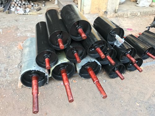 Mild Steel Conveyor Drum Pulley