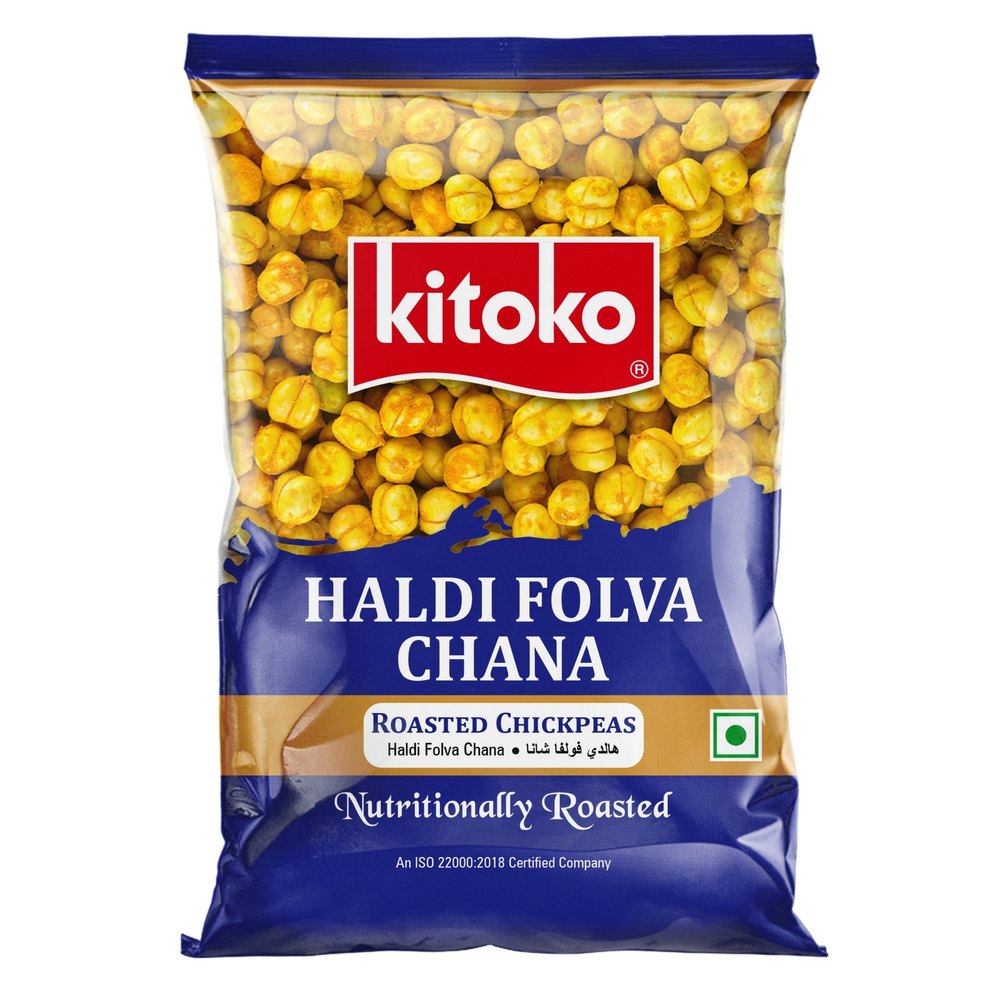 KITOKO HALDI FOLVA ROASTED CHANA, Packaging Size: 200 Grams