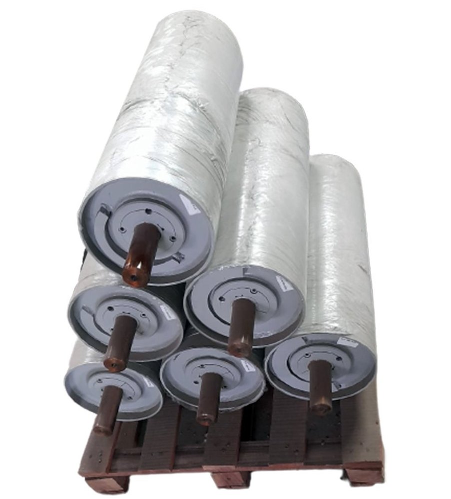 300 mm Mild Steel Conveyor Head Tail Drum Pulley