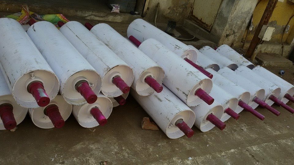Mild Steel Belt Conveyor Head Pulley