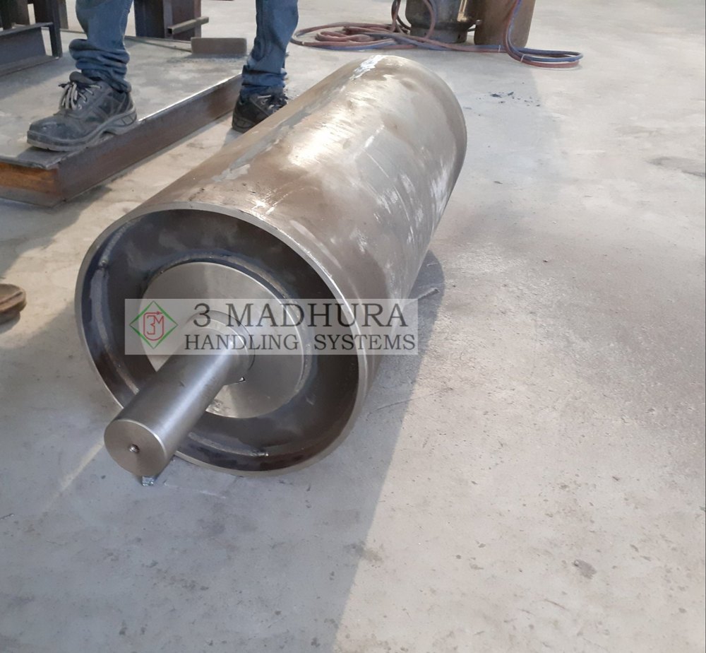 3 Madhura Mild Steel Belt Conveyor Head Pulley