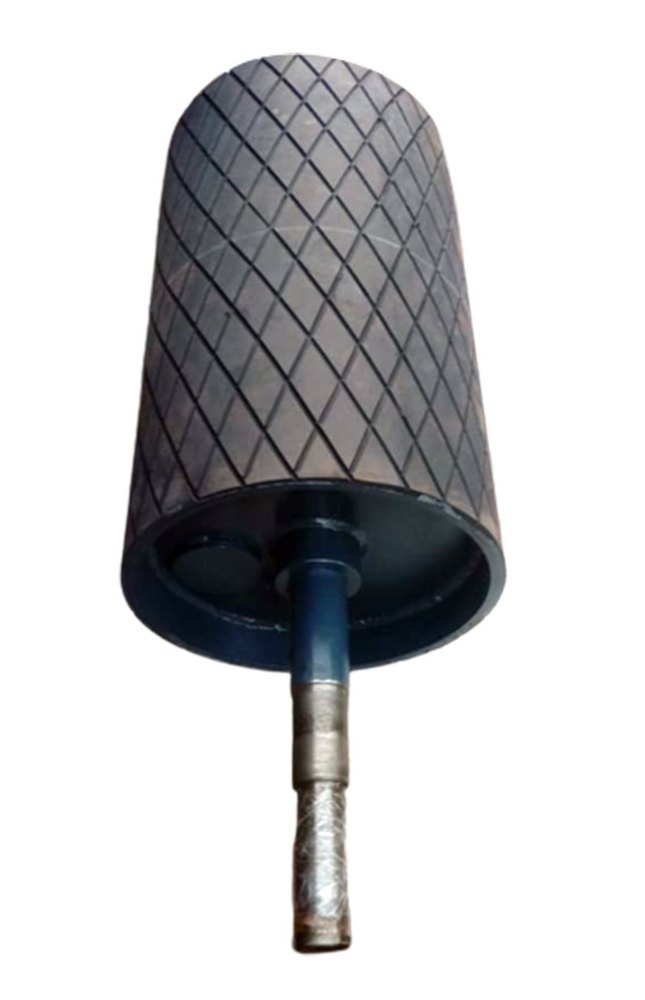 Wetting With Rubber Capacity: 7.5 Tph Conveyor Pulleys, Neoprene