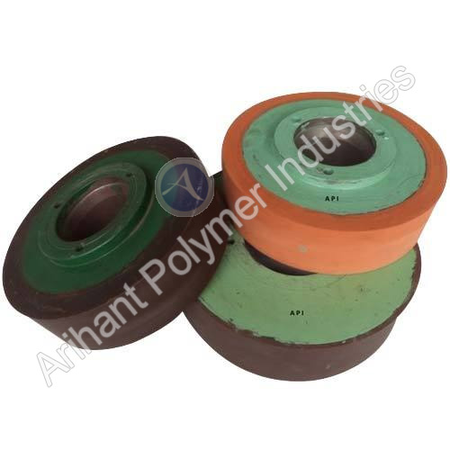 Mild Steel Textile Rubber Pulley (stenter Machine), Multi-Groove