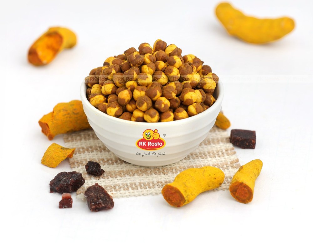 Indian Spices RK ROSTO - Haldi Masala Roasted Chana, Packaging Type: PP Bag Or Carton Box