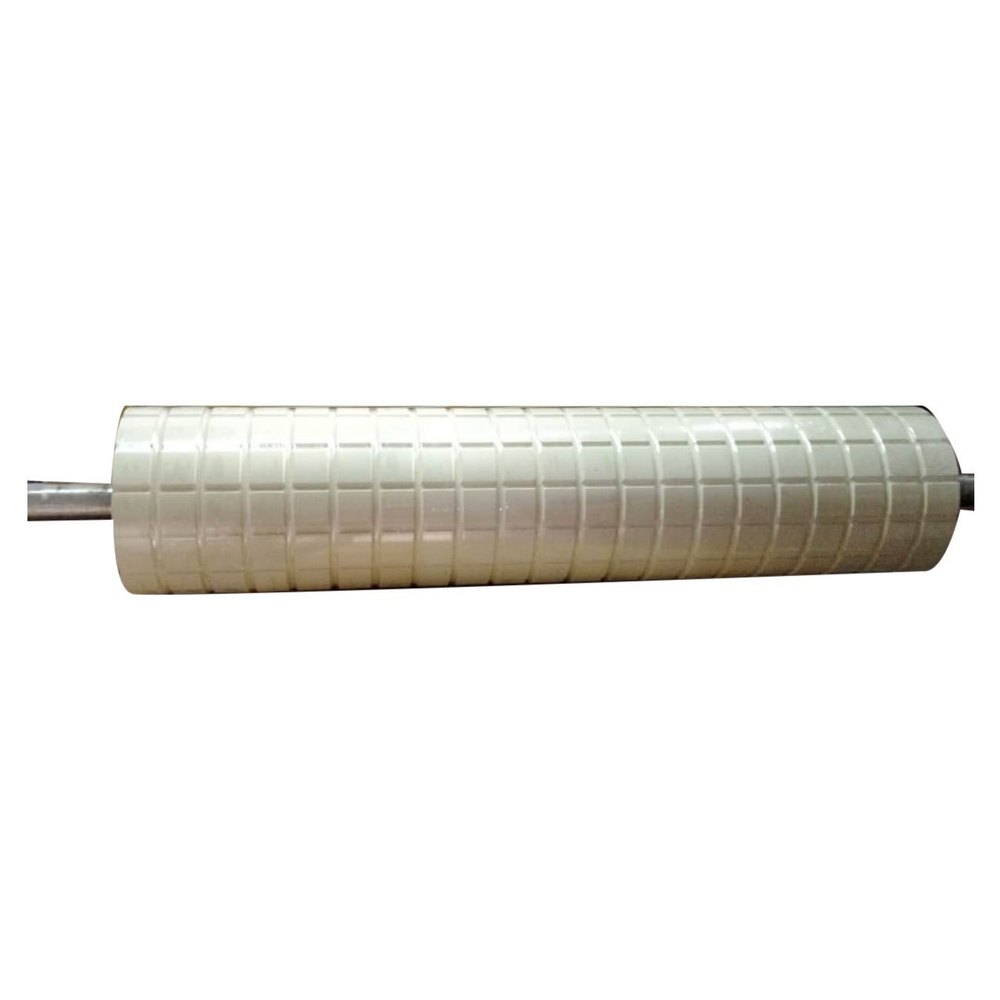 230MM Stainless Steel SS CONVEYOR RUBBER PULLY, Roller Length: 1530mm