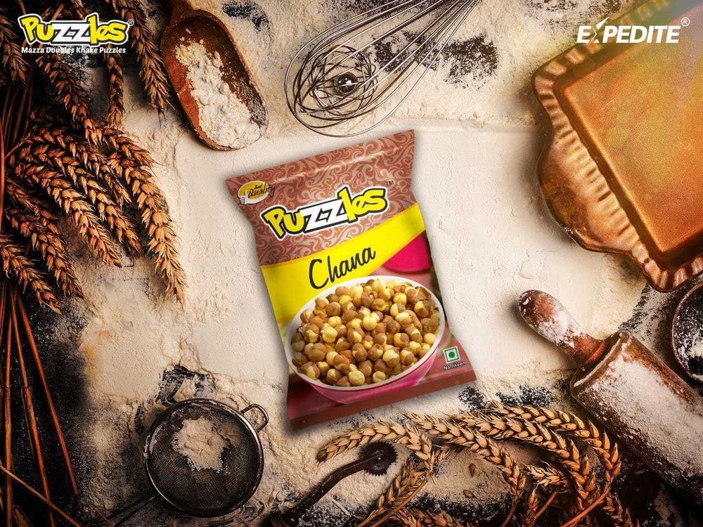 Salty Puzzles Roasted Chana, Packaging Size: 18 gram