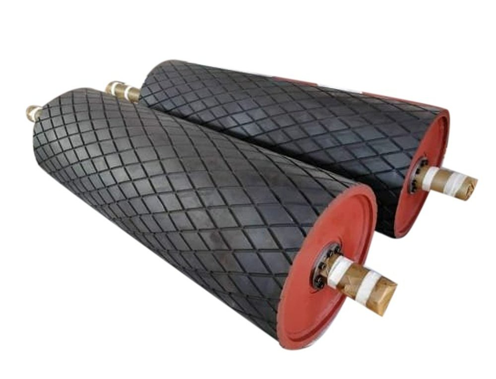 Mild Steel 420mm Conveyor Head Pulley