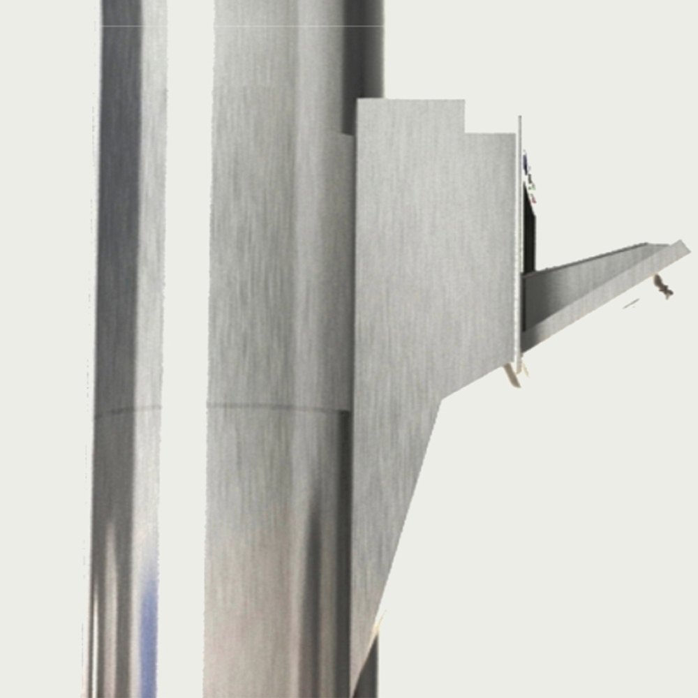1.2 mm Stainless Steel Garbage Chute