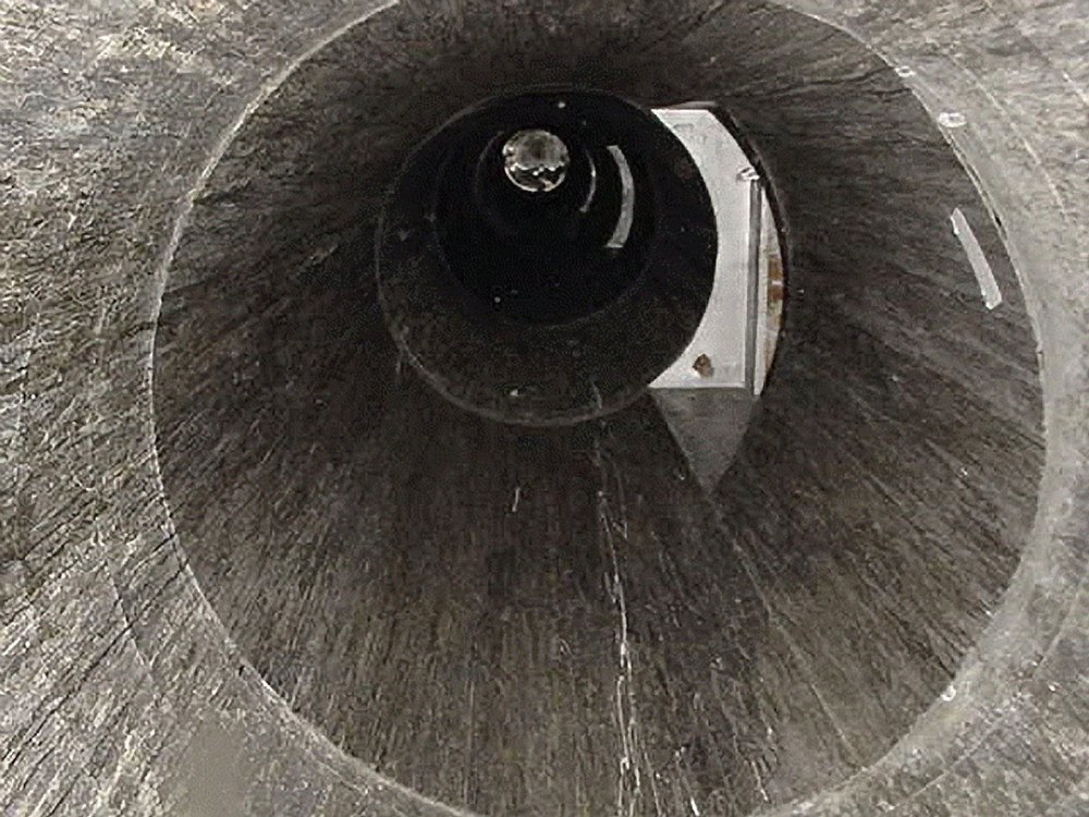 Stainless Steel Spiral Garbage Chute, For Commercial