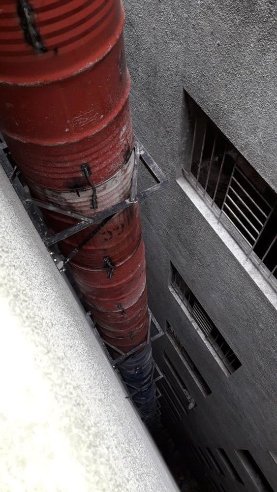 1.2 mm Debris Chutes, For Construction