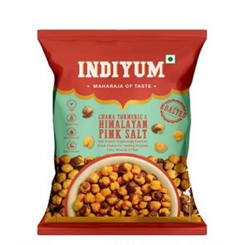 Indiyum Salty Himalayan Pink Salt Chana Turmeric, Packaging Size: 36 gm, Packaging Type: Packet