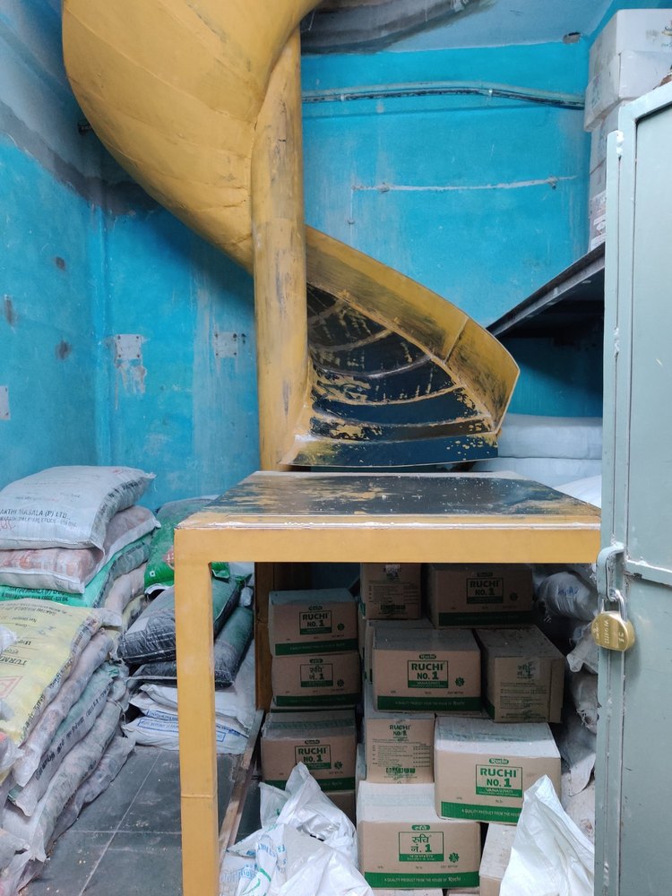 Mild Steel Spiral Chute, For Bag Or Box Unloading