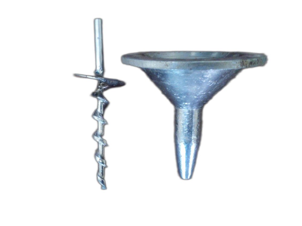 Stainless Steel Screw Auger, Wrapping, 316