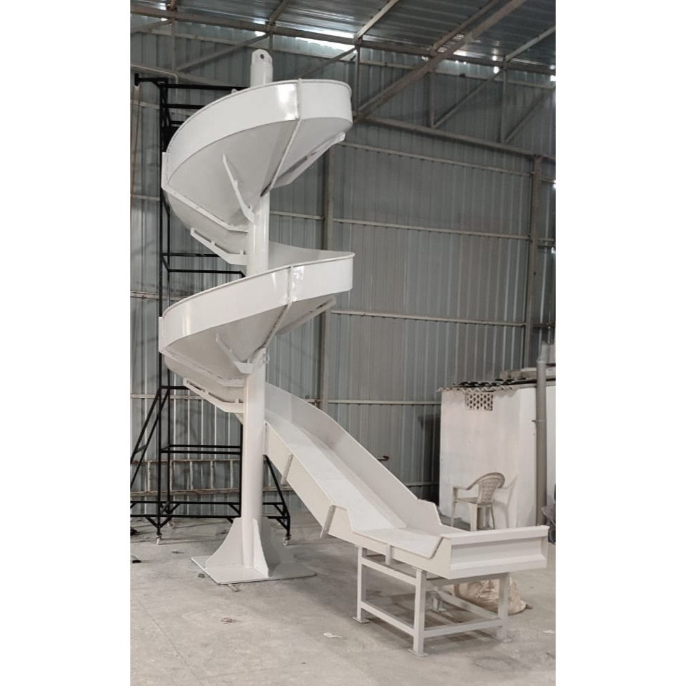 100mm Cement Plant Mild Steel Spiral Chute