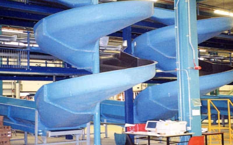 5 mm Mild Steel Chute Conveyor, For Industrial
