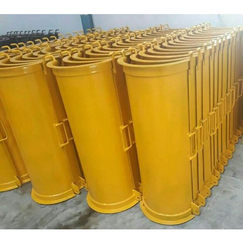 20-50 mm Mild Steel Self Loading Discharge Extension Chute