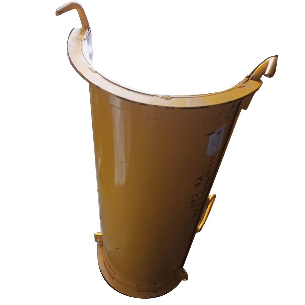 4mm Ajax Fiori Steel Chute, For Concrete Mixer Machine