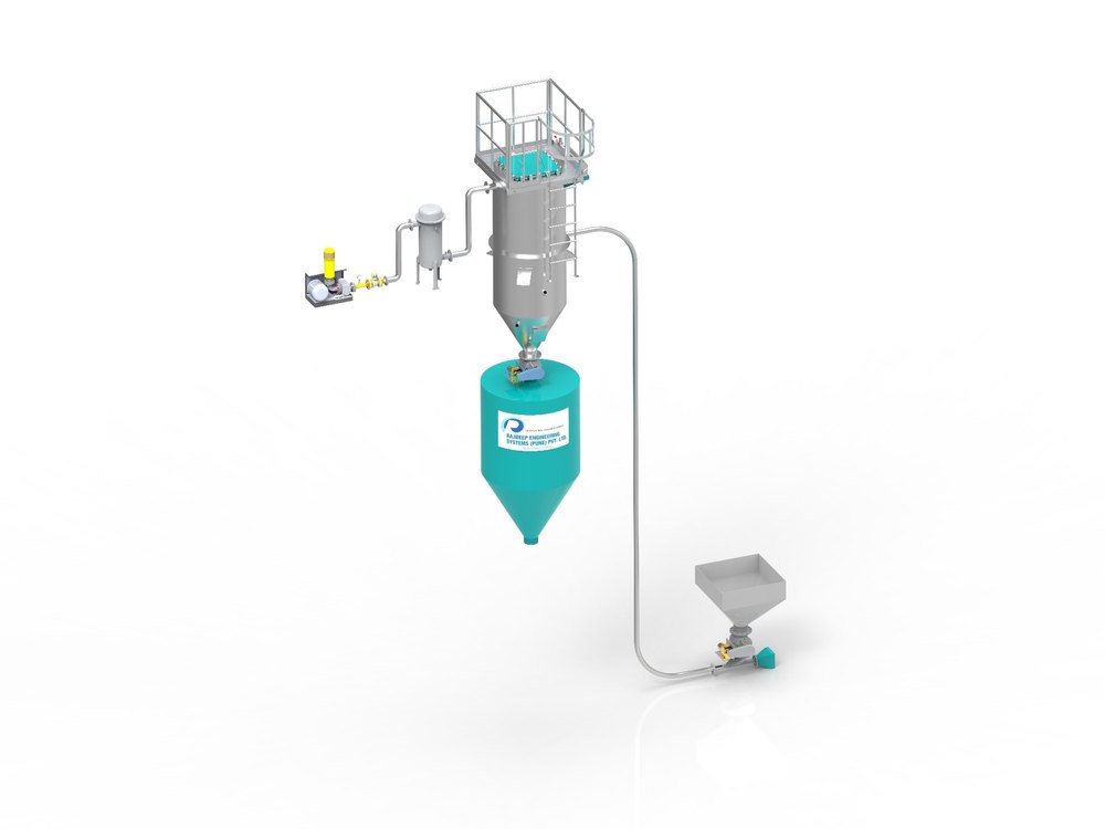 RAJDEEP Stainless Steel Sugar Conveying System, Capacity: 100 kg/Hr To 10000 kg/Hr