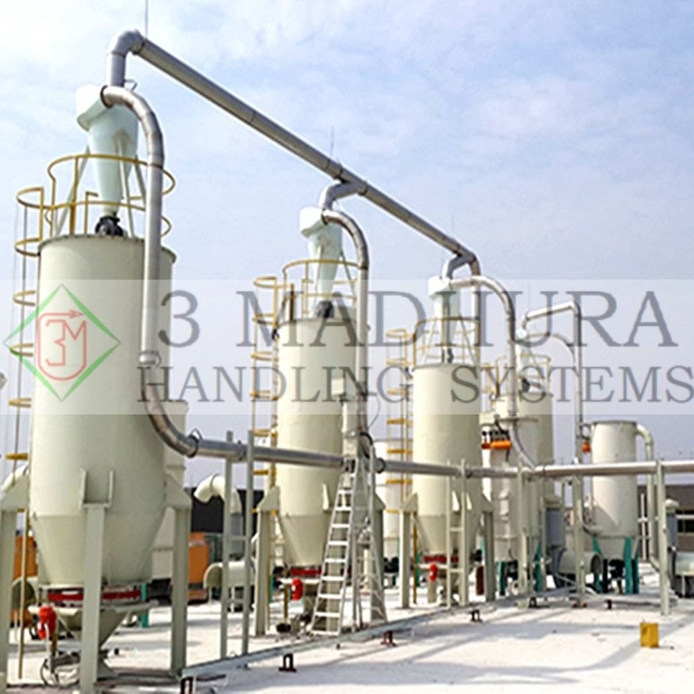 3 Madhura Mild steel Pneumatic Conveying System, Capacity: 100 Tph