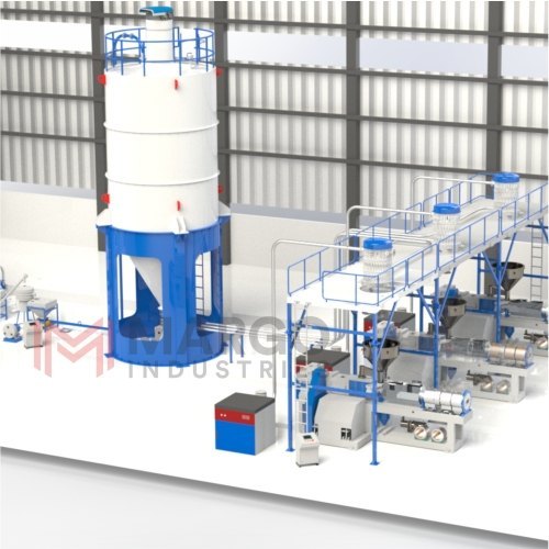 Stainless Steel Dilute Phase Pneumatic Conveying